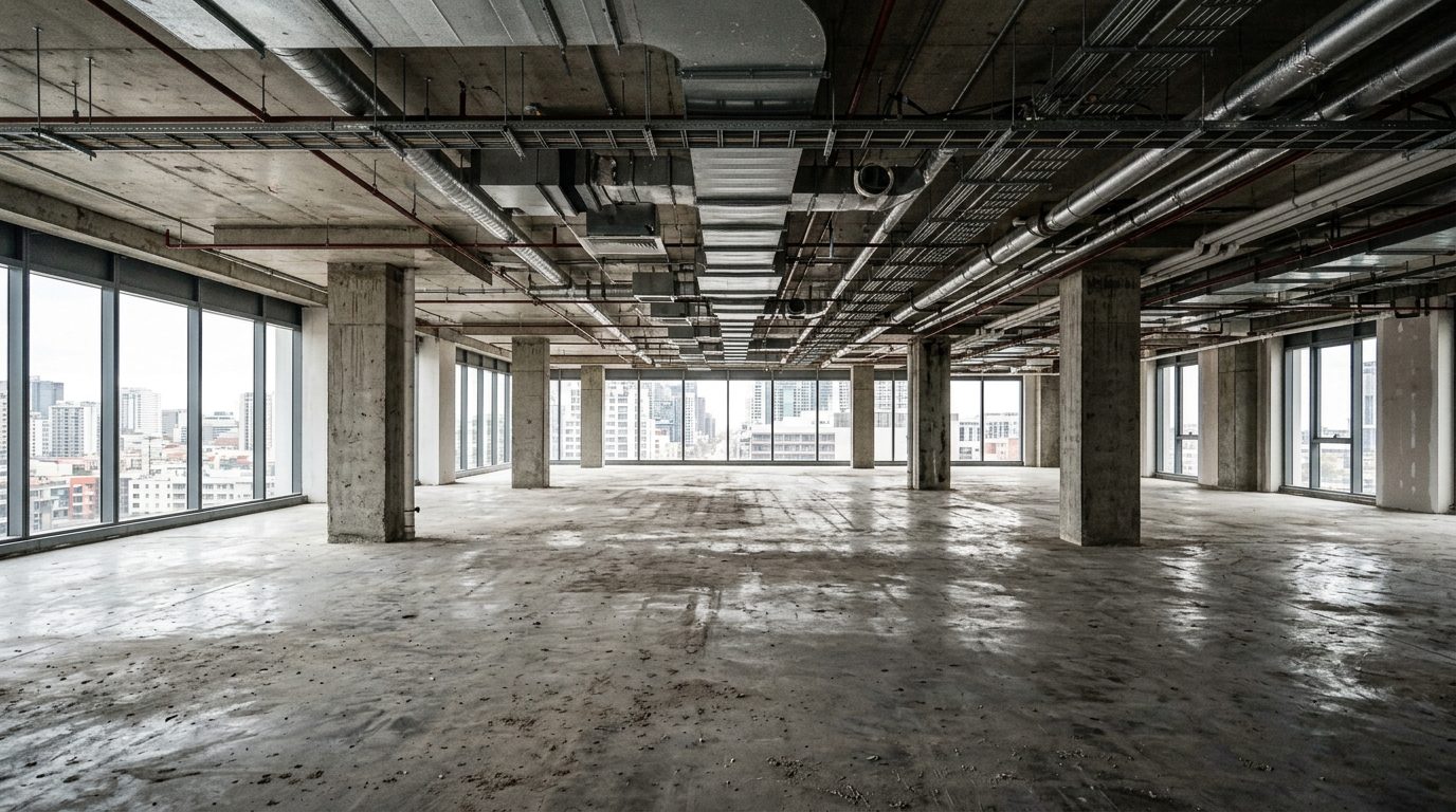 Before: Legacy Setup — IREDA Headquarters — Smart Office Fit-Out, Data Centre & Building Automation