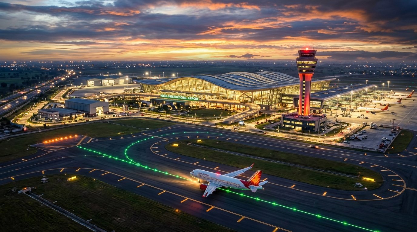 Successful A320 Trial Marks Key Milestone for Noida International Airport